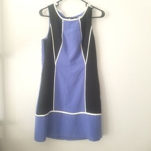 Jessica Simpson Blue and Black Dress